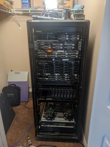 Mar 2022. More PowerEdge, same closet.