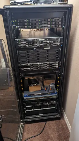 Oct 2023. The big rack, nearly full.